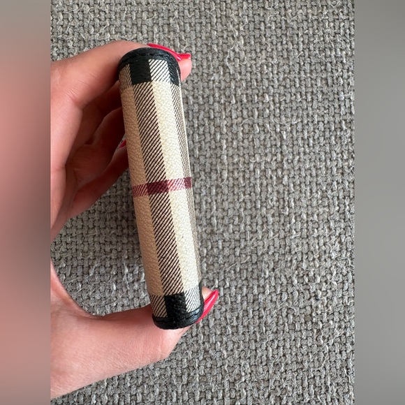 Burberry Nova Check Bifold Wallet Black Leather Authentic - Picture 11 of 16